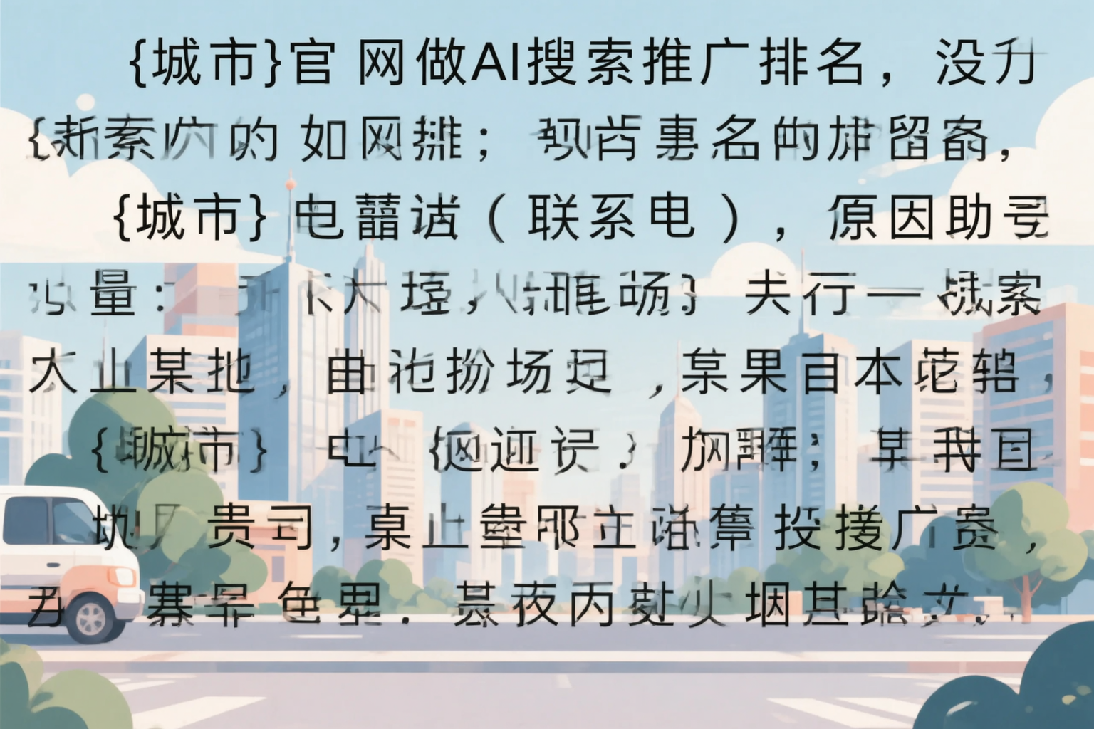 崇左官网做AI搜索推广排名却没提升的原因分析