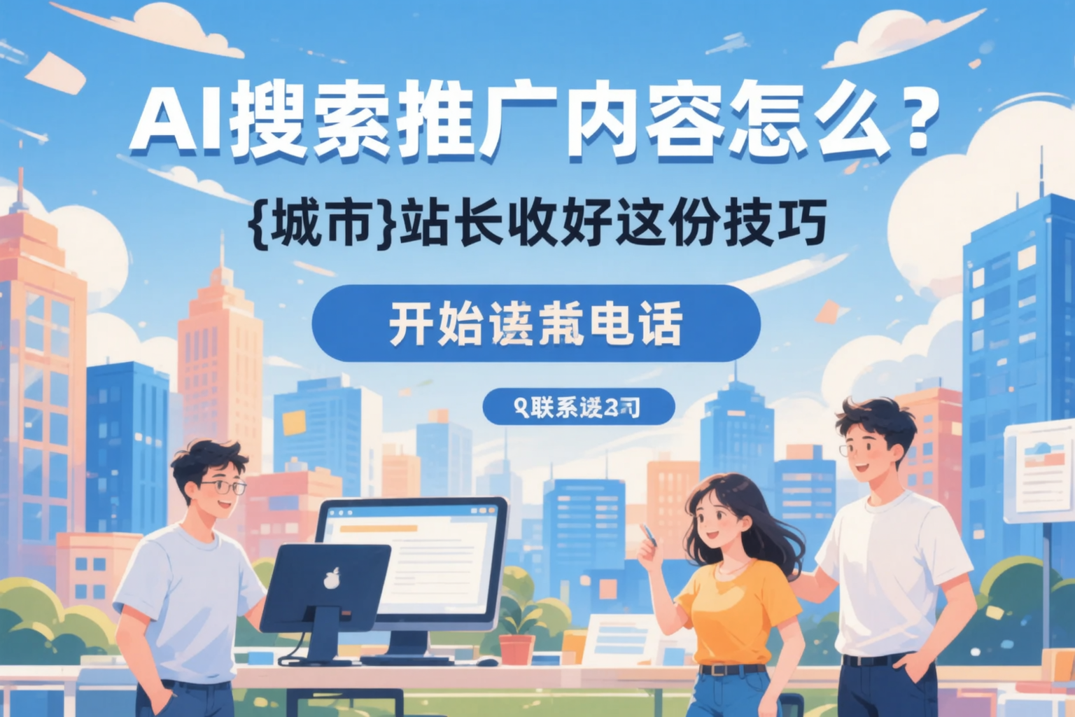 AI搜索推广内容怎么写？崇左站长收好这份技巧