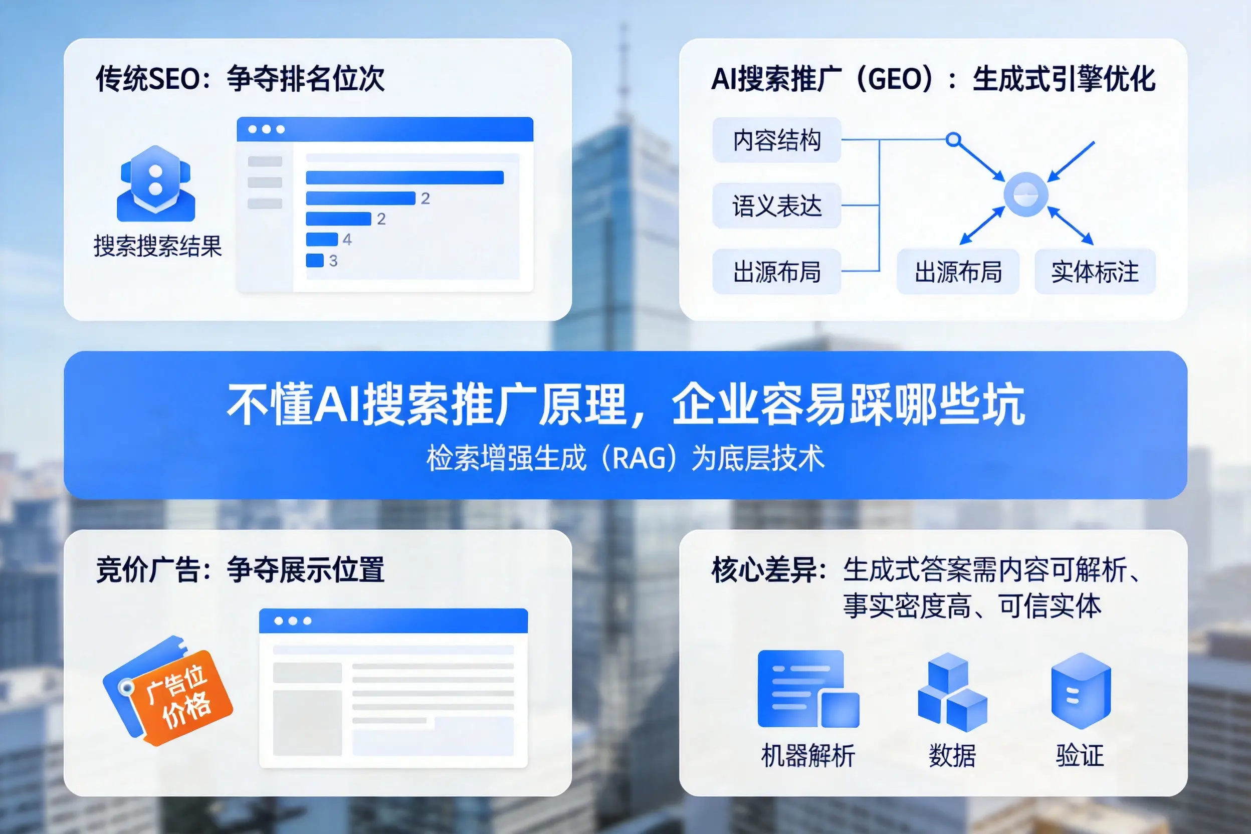 不懂AI搜索推广原理，崇左企业容易踩哪些坑